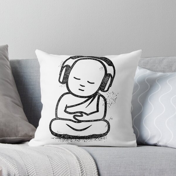 Item preview, Buddha Headphones - Buddhist Monk DJ  	 designed and sold by wznaaprkm84.
