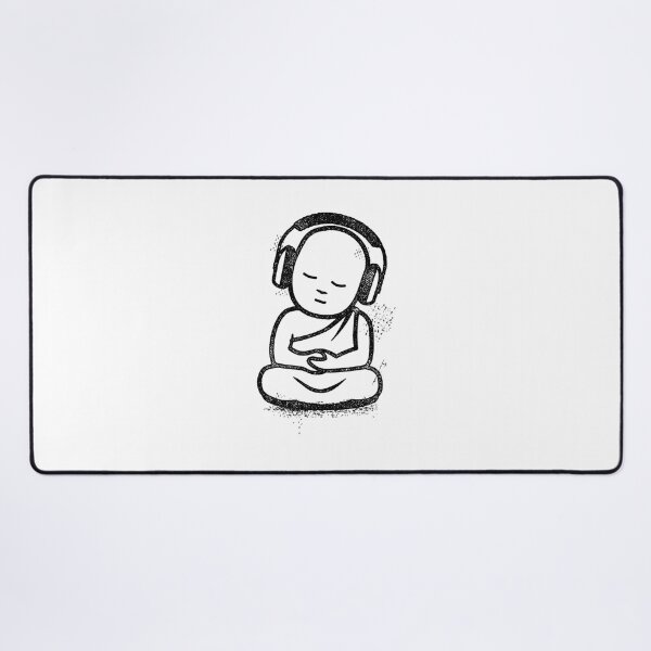 Item preview, Buddha Headphones - Buddhist Monk DJ designed and sold by wznaaprkm84.