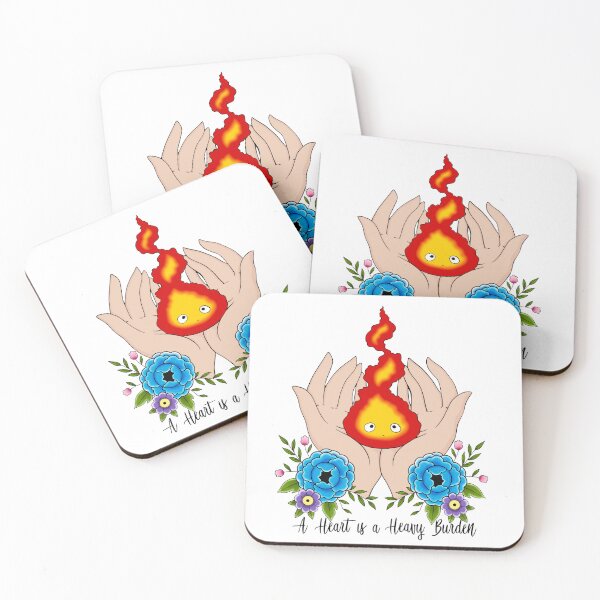 Item preview, Calcifer The Hearts a Heavy Burden designed and sold by Pundamentally.