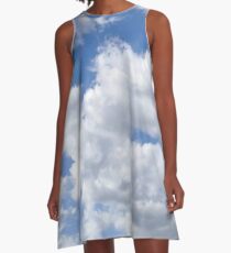 Clouds A-Line Dress