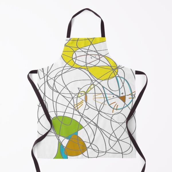 Item preview, Drawing without mind: cat, dog and person designed and sold by estrellasycora.