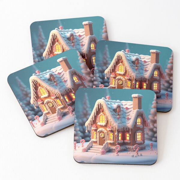 Item preview, Cute Gingerbread house 4 designed and sold by Art by Lilia.