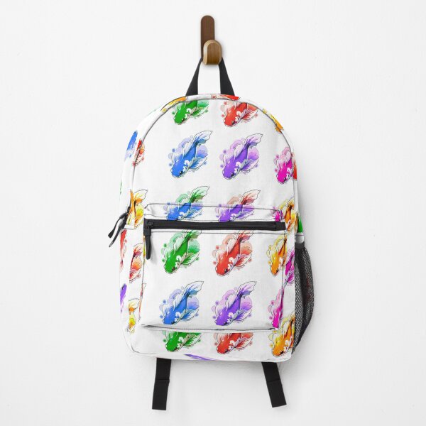Item preview, Rainbow Koi Fish Mega Sticker Pack Sticker and Shirt Design by Zeesdesign on Redbubble copy designed and sold by ZEESDESIGN.