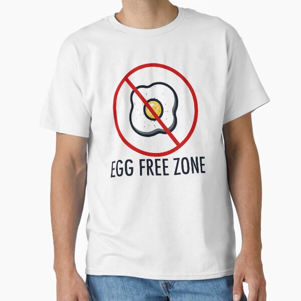 Artikel-Vorschau von Lebensmittelallergie in der Freizone von Eiern, designt und verkauft von Epic Love Designs.