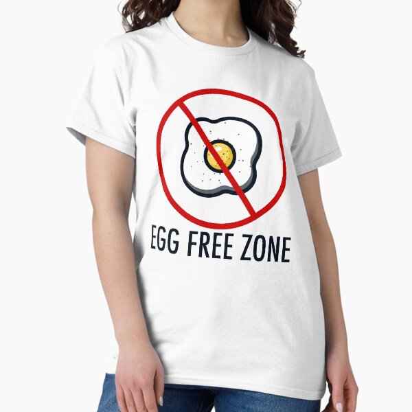 Aperçu de l'œuvre Allergie alimentaire en zone sans œufs créée et vendue par Epic Love Designs.