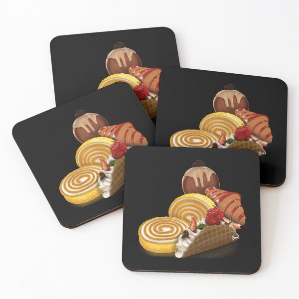 Item preview, HD Delicious French Pastries designed and sold by Ben-ArtNdraws.