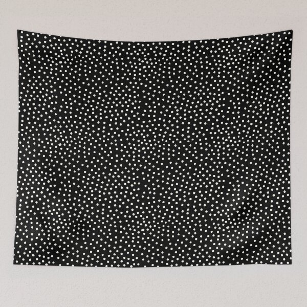 Artikelvorschau, Polka Dots Muster Schwarz und Elfenbein entworfen und verkauft von BONBcreative.
