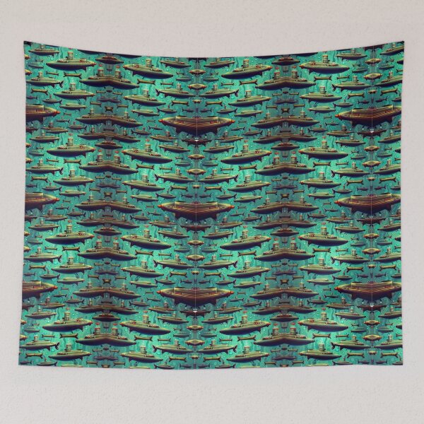 Item preview, Submarine Symphony: Navigating the Depths designed and sold by DrawingsbyAgnes.