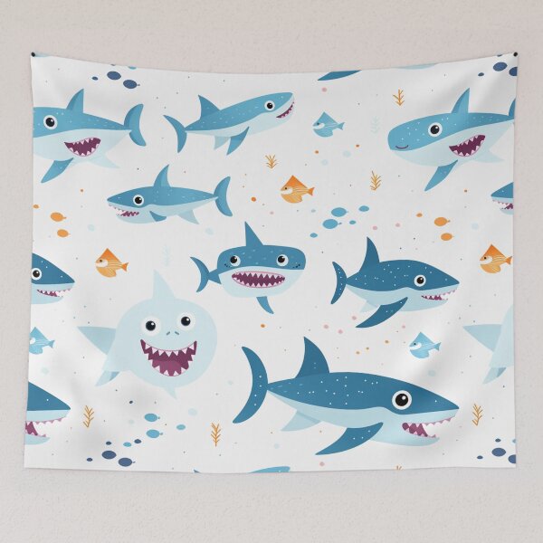 Item preview, Mischievous shark V3 designed and sold by SnickerandSnarl.