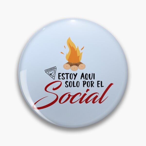 Item preview, Estoy aqui solo por el social - Club de Conquistadores designed and sold by vinxChosen.