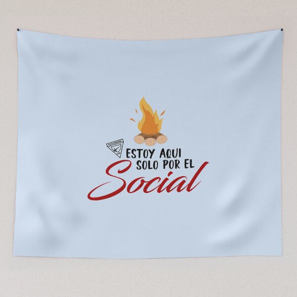 Item preview, Estoy aqui solo por el social - Club de Conquistadores designed and sold by vinxChosen.