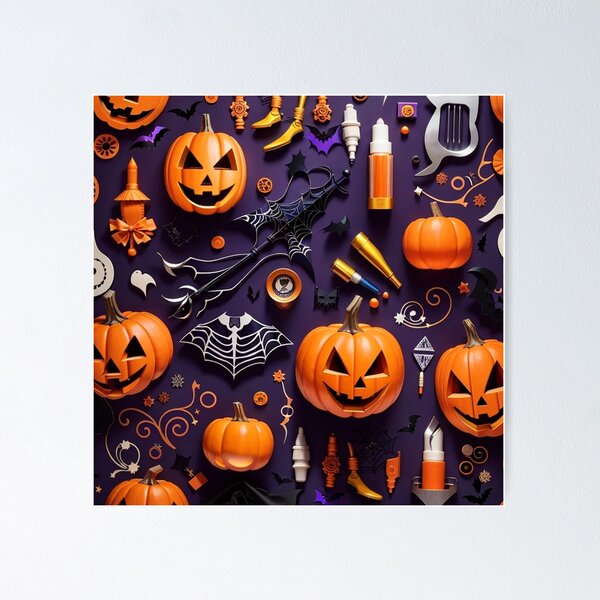 Item preview, Halloween Patterns And Designs designed and sold by TrendyPalette.