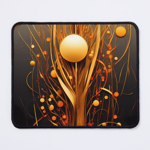 Item preview, "Twisted Gold Elegance" designed and sold by Art-Vortex-fr.
