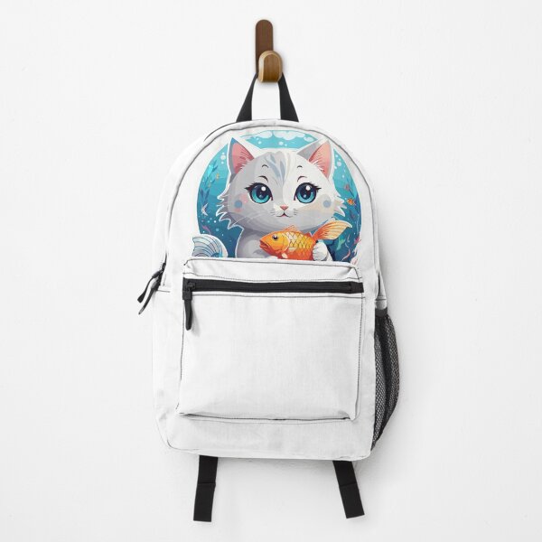 Item preview, Cat mermaid, purrmaid, cute kitten drawing designed and sold by MortAndCrew.