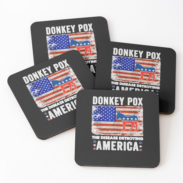 Item preview, Donkey Pox The Disease Destroying America T designed and sold by KonstanRausc.