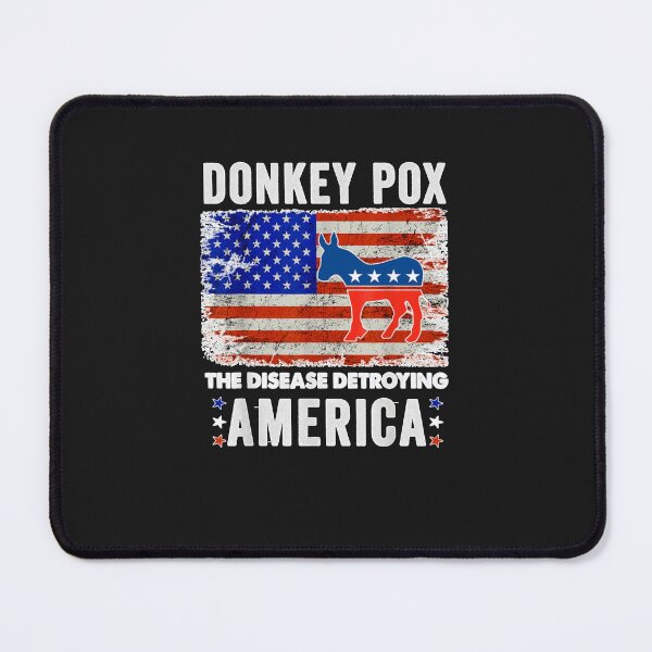 Item preview, Donkey Pox The Disease Destroying America T designed and sold by KonstanRausc.
