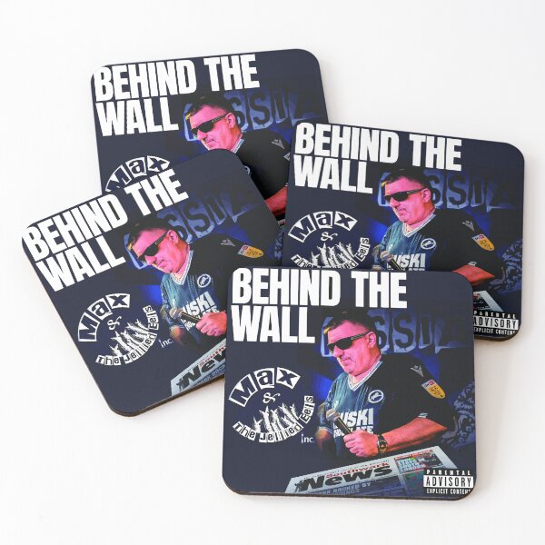 Item preview, Max & The Jellied Eels Inc Band Behind The Wall designed and sold by Millwall.store.