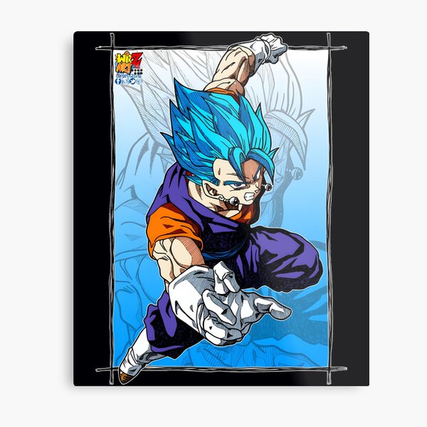 Super Dragon Ball Heroes Cumber Vs Vegito Blue Wallpaper Poster Canvas