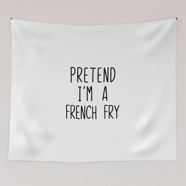 Item preview, Pretend I'm A French Fry Costume Halloween Lazy Easy  designed and sold by ThereMiller.