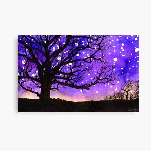 Sunrise Tree Canvas Print