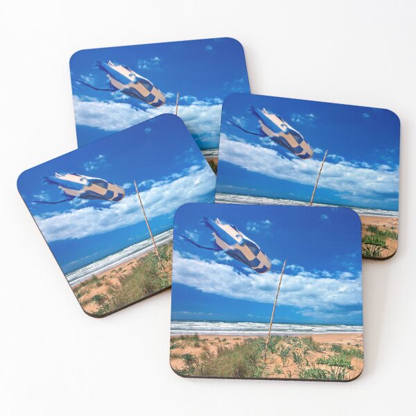 Item preview, A Greek beach, I think designed and sold by Hercules Milas.