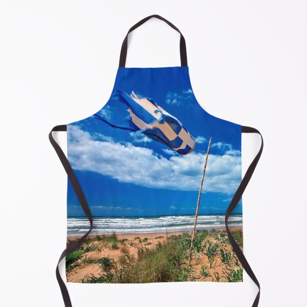Item preview, A Greek beach, I think designed and sold by Hercules Milas.