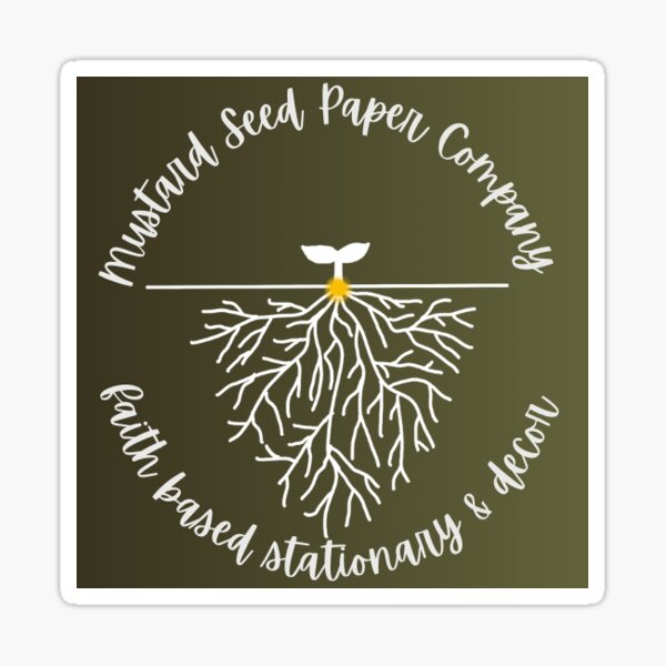 Mustard Seed Stickers for Sale