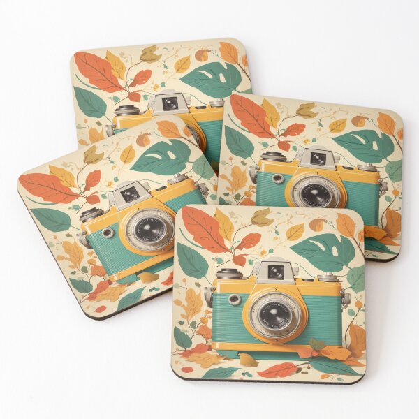 Item preview, Vintage camera ,retro color palettes designed and sold by Piano-pn.