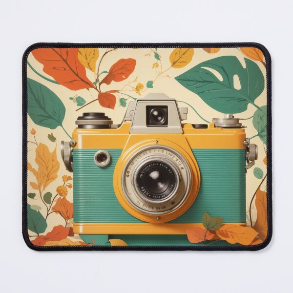Item preview, Vintage camera ,retro color palettes designed and sold by Piano-pn.