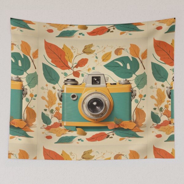 Item preview, Vintage camera ,retro color palettes designed and sold by Piano-pn.