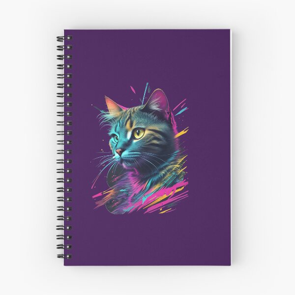 Item preview, Scribbled Creation of  Cat  - Galactic Neon designed and sold by ngness.