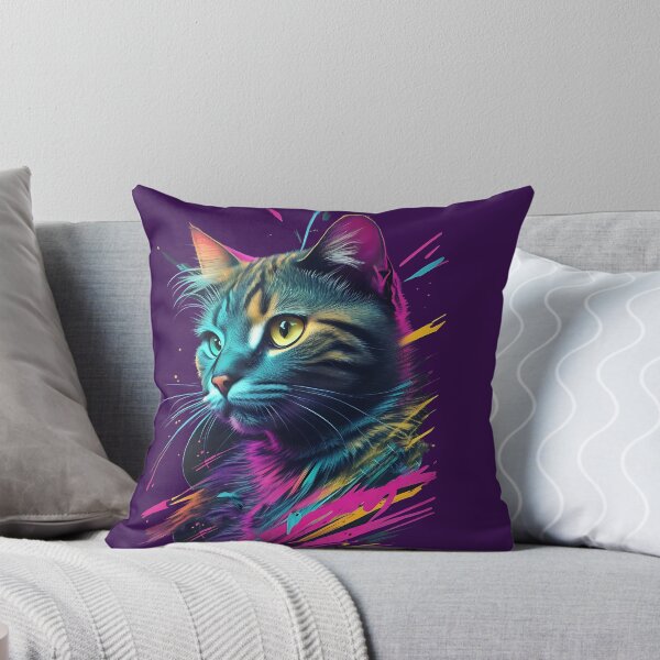 Item preview, Scribbled Creation of  Cat  - Galactic Neon designed and sold by ngness.