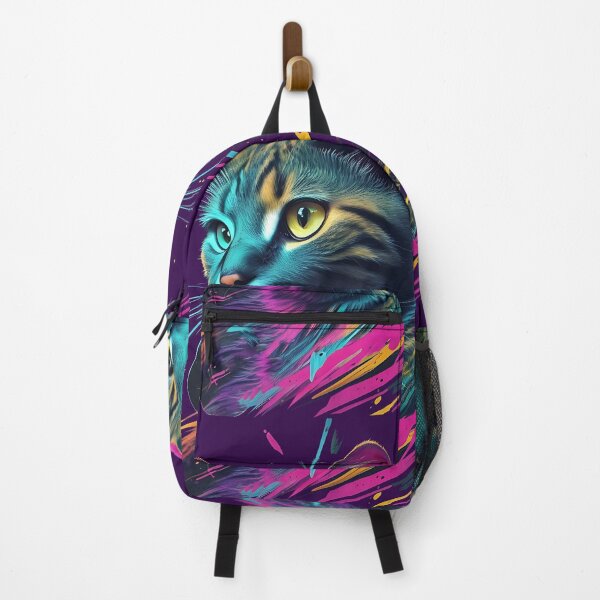 Item preview, Scribbled Creation of Cat - Galactic Neon designed and sold by ngness.