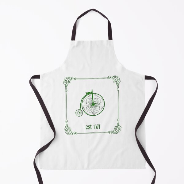 Item preview, Art Nouveau Penny Farthing Slim Racing Green designed and sold by kernowerno.