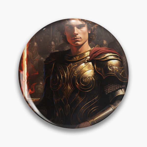 Item preview, Alexander with a Flaming Sword designed and sold by Blunticus.