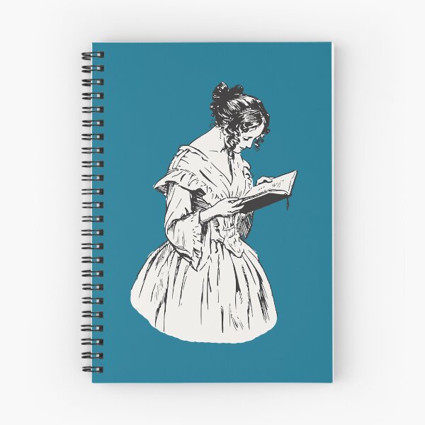 Item preview, Dark academia women reading designed and sold by LyndseyLanham.