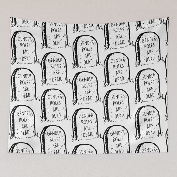 Item preview, Gender roles are dead designed and sold by LyndseyLanham.