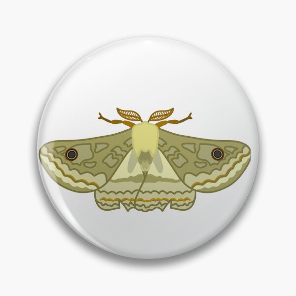 Item preview, Marbled Emperor Moth designed and sold by esther-hartopp.