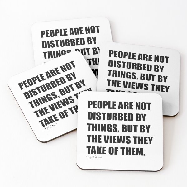 Item preview, Stoic Saying: Epictetus Quote designed and sold by Meropis.