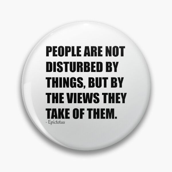 Item preview, Stoic Saying: Epictetus Quote designed and sold by Meropis.