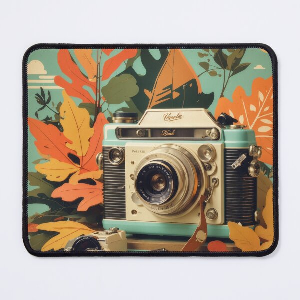 Item preview, Vintage camera ,retro color palettes designed and sold by Piano-pn.