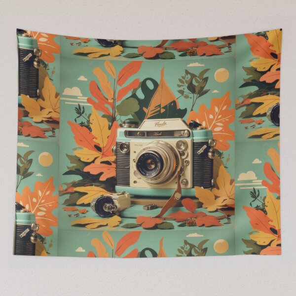 Item preview, Vintage camera ,retro color palettes designed and sold by Piano-pn.