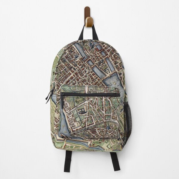 Item preview, Historical map of Paris, 1657 - VIntage designed and sold by alambic-designs.