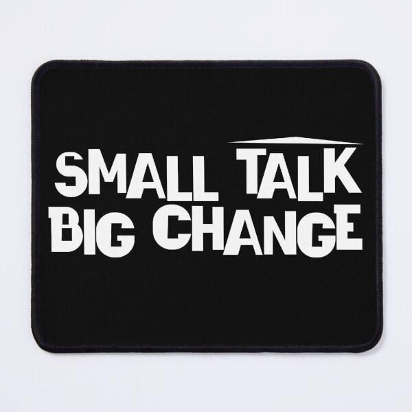 Item preview, Small talk big change, gift for introverts designed and sold by HosvPrint .s.