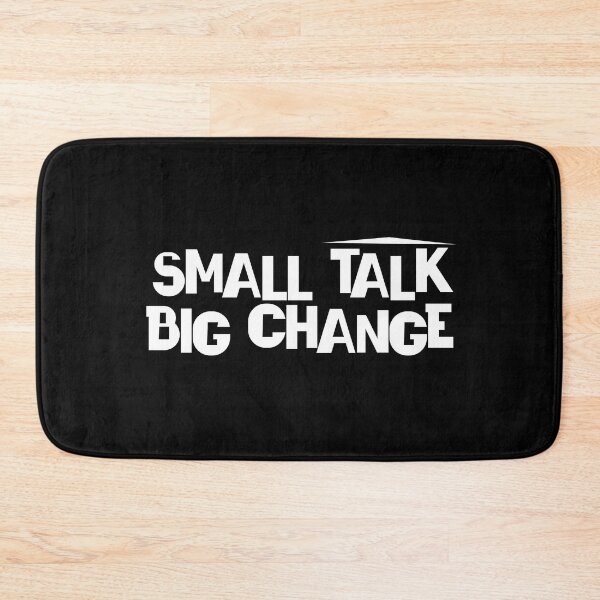 Item preview, Small talk big change, gift for introverts designed and sold by HosvPrint .s.