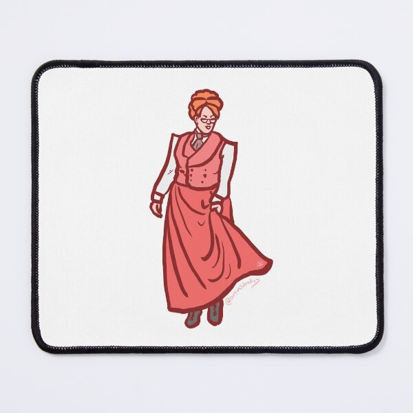 Item preview, HANNAH IN RED | Newsies inspired Character doodle designed and sold by longlivcurio.