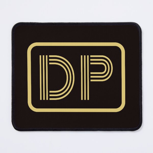 Item preview, DP Initials Gold Geometric Letters designed and sold by Jeallan Designs.
