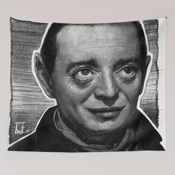 Item preview, peter lorre black designed and sold by DivaCalaveras.