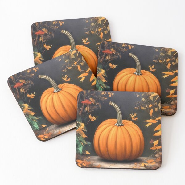 Item preview, Pumpkin in the autumn forest designed and sold by Garrulus glandarius.