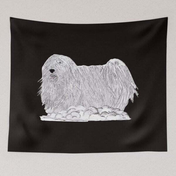 Item preview, Walking Mop Dog designed and sold by sandrahlee.